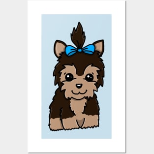 Chibi Yorkie (Large Design) Posters and Art